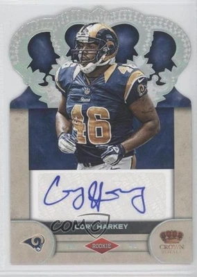 2012 Crown Royale Rookie Signatures Holo Silver /149 Cory Harkey #18 Auto RC - Image 1 of 2