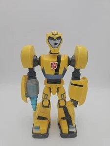 TRANSFORMERS Animated CYBER SPEED BUMBLEBEE, 12" Power-Bots 2008 Works! - Picture 1 of 10