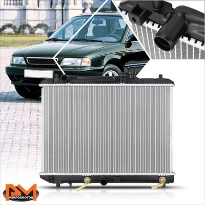 Aluminum Core OE Style Radiator for 95-00 Suzuki Esteem Sedan 1.6L AT DPI-2085 - Image 1 of 4