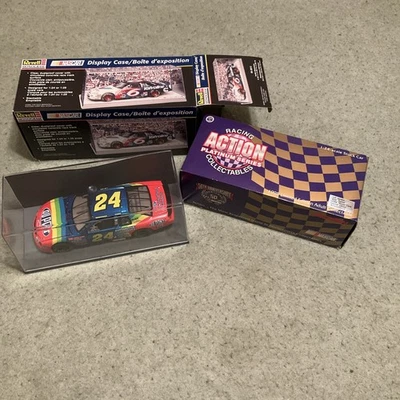 Coches Jeff Gordon diecast NASCAR escala 1:24 con vitrina Foto 1 de 4