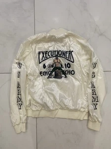 Chaqueta de Colección Westark Victory Executioners Eco Blanco Nylon Guerra de Vietnam Ejército de Estados Unidos - Imagen 1 de 9
