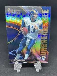 2020 Select Football # U11 Kurt Warner Unbreakable Silver Prizm - Picture 1 of 2