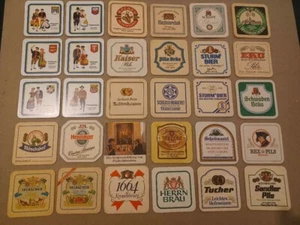 Bier Coaster Beer Mat Vintage Germany Lot of 50 Different & 183 diff Labels - Bild 1 von 8