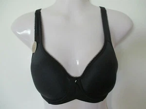 NWTS WACOAL 853192 BASIC BEAUTY SPACER UNDERWIRE T-SHIRT BRA BRA 30D BLACK - Picture 1 of 5
