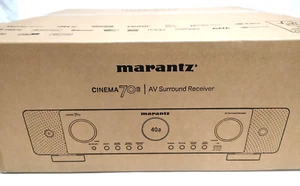Marantz Cinema 70s Silver Slimline AV Surround Receiver 7.2 Kanal 8K AC100V - Bild 1 von 16