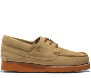 TIMBERLAND 3 EYE WEDGE VIBRAM LACE-UP BOAT SHOES HERREN BOOTSSCHUHE TB0A2A11ER3 - Picture 1 of 5