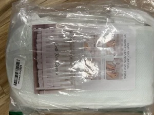 Baby Crib Rail Covers, Guard Bed Teething Bump Protection Easy Install  WHITE - Picture 1 of 2