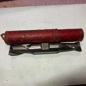 Cleveland 3/4 Double End Mill 2 Flute Cutting Tool HSS USA - Picture 1 of 11