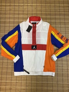 Jordan Mens Wings Windwear Jacket Sz L AV1834-103 packable hood. NWT - Picture 1 of 9