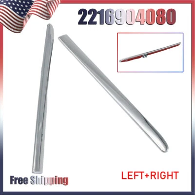 Moldura de guardabarros delantera izquierda y derecha para Mercedes-Benz S550 S600 2007-2013 Foto 1 de 4