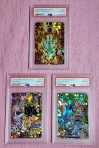 PSA10 Dragon Ball Heroes Frieza, Son Goku, Gogeta 3-piece set - Picture 1 of 6