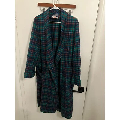 Pendleton Men's Vintage Virgin Wool Authentic Machardy Tartan Robe, Multicolor, - Image 1 of 4