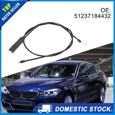 51237184432 Cable de liberación del capó central del motor 1 pieza para BMW 335i 2009-2013 Foto 1 de 4