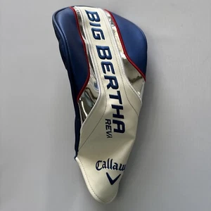 Callaway Big Bertha REVA Driver head cover blue white Excellent! - Picture 1 of 5