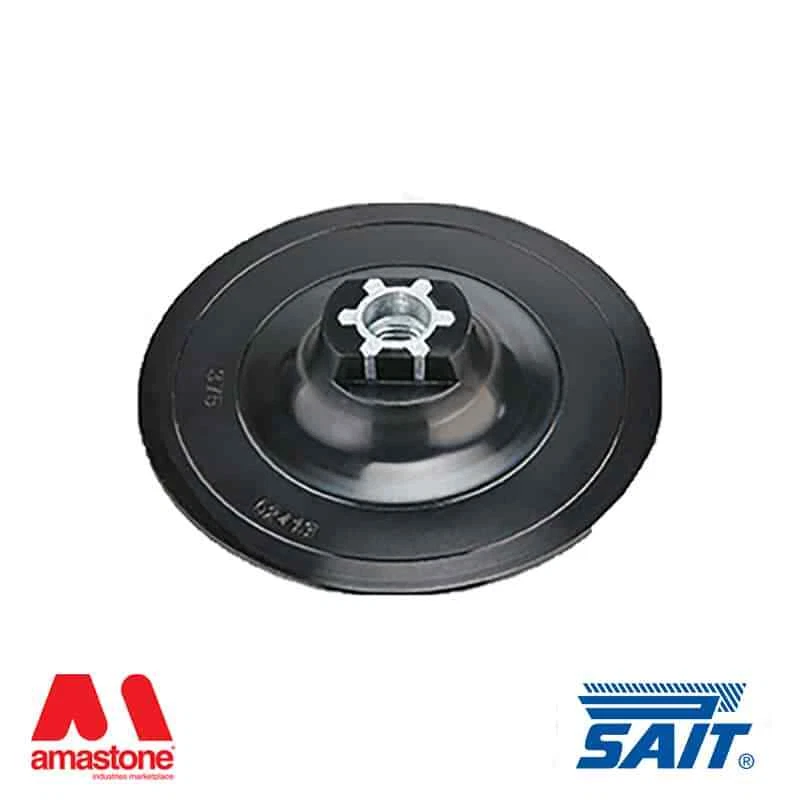 Plastic backing pad with depressed centre - Saitpad BZ - Image 1 of 1