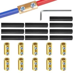 10 Stck. 10 AWG Stärke Draht Verbinder Mutter Kit 60A Schnellverdrahtung Anschlussklemme - Bild 1 von 12