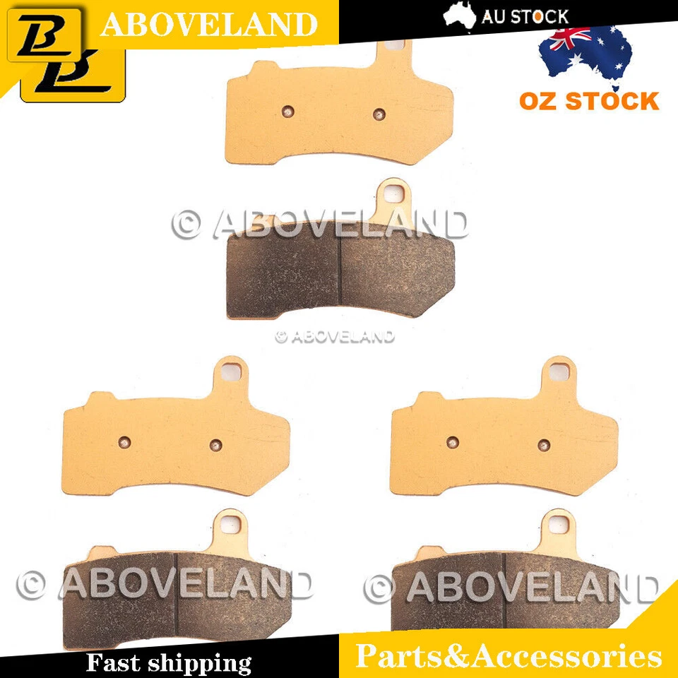 Pastillas de freno delanteras traseras sinterizadas para Harley Davidson FLHTK Ultra LTD 2015-2018 Foto 1 de 1