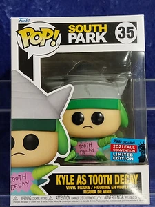 Vinilo Pop South Park 35 sin usar, en caja Kyle As Tooth Decay 2021 - Imagen 1 de 7