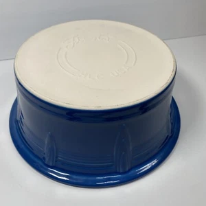 Fiesta Lapis Blue 2.5 Quart Round Covered Casserole DISH ONLY -NO LID - Picture 1 of 5