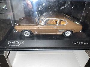 1/43 Minichamps 430 085507 Ford Capri I  1969 Gold Brown Met.