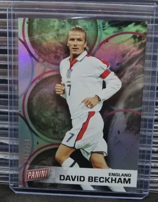 2022 Panini Father's Day David Beckham Silver Holo #048/199 England 💎🔥 - Image 1 of 2