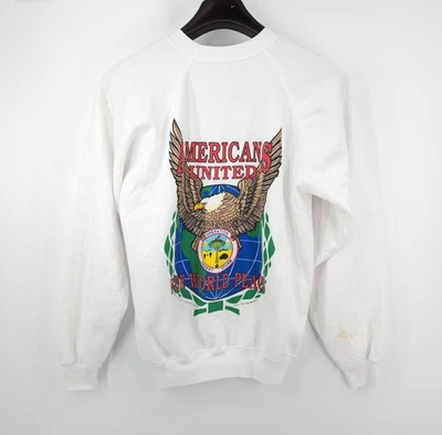 Винтажная мужская толстовка Operation Desert Storm размер XL 1991 сделано в США - Изображение 1 из 4