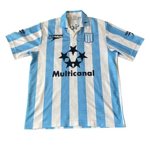 Vintage Topper Racing Club De Avellaneda 1997/98 Home Football Kit (M) - Bild 1 von 7