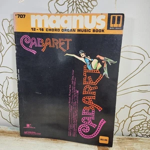 1973 Cabaret 12 - 16 Chord Organ Music Book - Picture 1 of 7