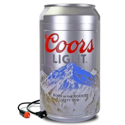 Coors Light 8 Can Portable Mini Fridge Stylish Iceless Cooling Cooler 5.4L - Image 1 of 4