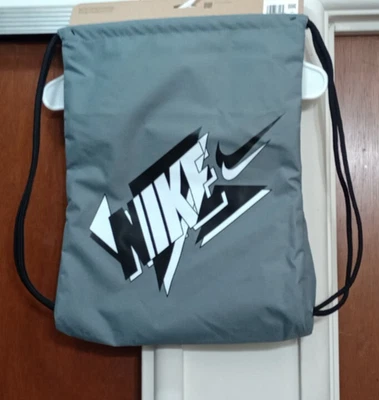 NIKE TOTE GRAY DRAWSTRING - Image 1 of 2