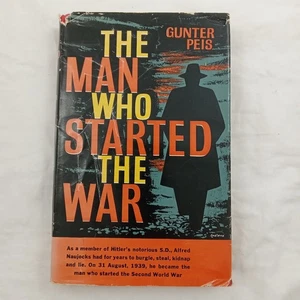 THE MAN WHO STARTED THE WAR. Gunter Peis. 1960. Odhams Press. - Bild 1 von 7