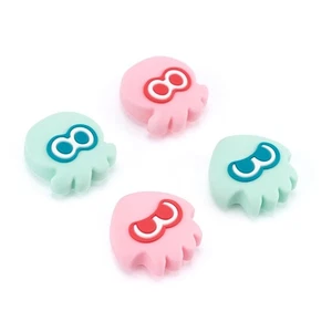 Thumb Grip Caps for Switch/Lite/OLED/PS4/PS5/NSPRO Controller Silicone 4PCS - Picture 1 of 33
