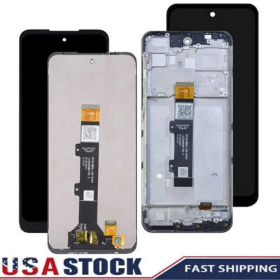 LCD Touch Screen Digitizer ±Frame For Motorola Moto G Power 2022 XT2165 XT2165DL