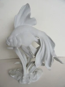 Rare Vintage Wilhelm Rittirsch Porcelain Goldfish Sculpture Figurine, Germany - Picture 1 of 24