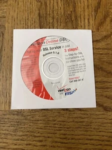 Verizon Online DSL PC Software 5.1.6 Rare - Picture 1 of 3