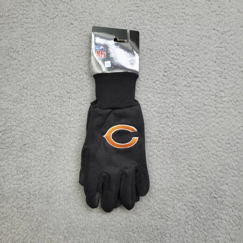 Chicago Bears Utility Gloves (UG01) Technology Touch Tip Cover
