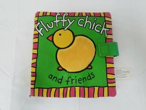 Fluffy Chick and Friends Priddy Books- Soft Baby Book- Developmental - Picture 1 of 7