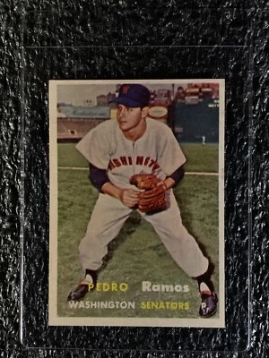 1957 Topps Baseball #326 Pedro Ramos EX - Image 1 of 2