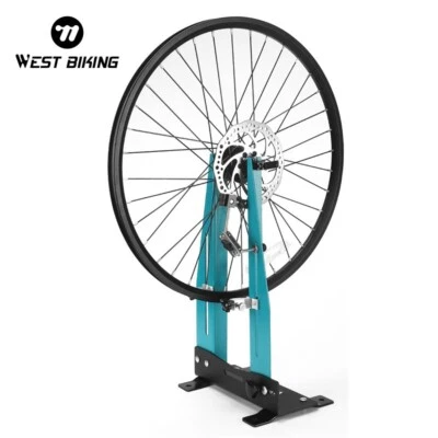 WEST BIKING Bicycle Wheel Truing Stand Tire Rims MTB Bike Road Wheel Repair Tool - Image 1 of 4