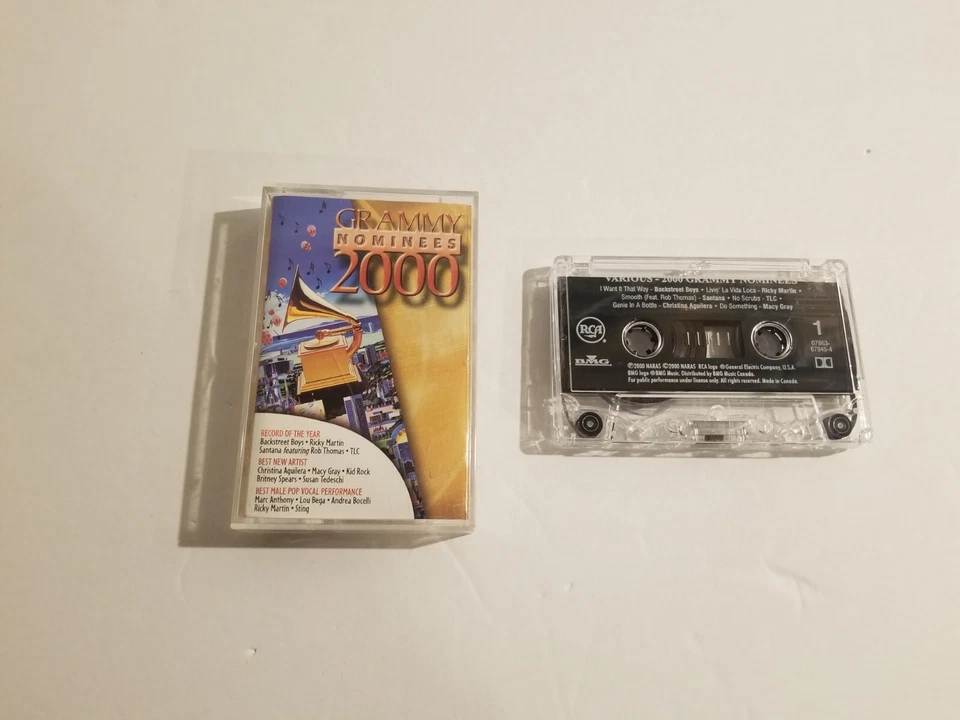 Various Artist - 2000 Grammy Nominees - Cassette Tape - Image 1 of 1
