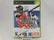ALL-STAR BASEBALL 2003 FEATURING DEREK JETER XBOX CLASSIC NTSC ORIGINAL COMPLETO