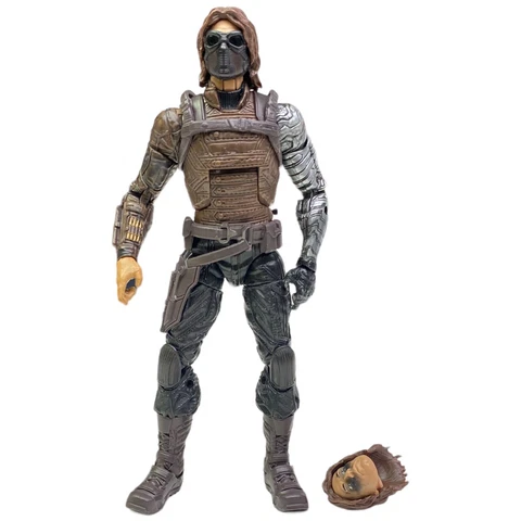 2013 Hasbro Marvel Legends Captain America 6" Winter Soldier Figure Mandroid Cover