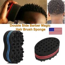 Wave Barber Hair Brush Sponge Tool Dreads Afro Locs Twist Curls Coil Braids USA