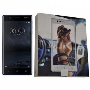 BNIB 5" Nokia 3 Single-SIM 16GB TA-1020 Blue Factory Unlocked 4G/LTE Simfree - Afbeelding 1 van 4