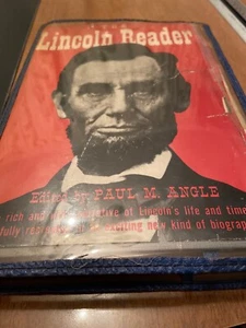 Paul M ANGLE / The Lincoln Reader Signed 1st Edition 1947 - Picture 1 of 9