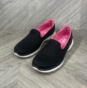 Skechers Go Walk Hyper Pillars Goga Mat Slip On Sneaker schwarz - UK-Größe 7 - Bild 1 von 18
