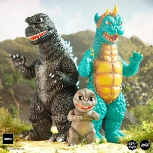 All Monsters Attack Soft Vinyl Figure Set Godzilla Revenge'69 Timed Edition NEW - Picture 1 of 24