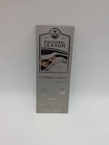 Commemorative Ticket Edmonton Oilers NHL Rogers Place Inaugural Season No Box - Picture 1 of 5