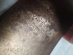 Vintage Forged Steel 1930's Kelly Axe & Tool Co. Fireman’s Axe Charleston W. VA - Picture 1 of 15