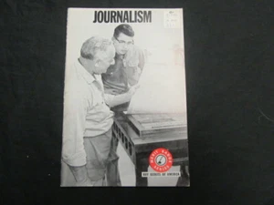 Journalism Merit Badge Pamphlet Jan. 1967 Printing - Imagen 1 de 1